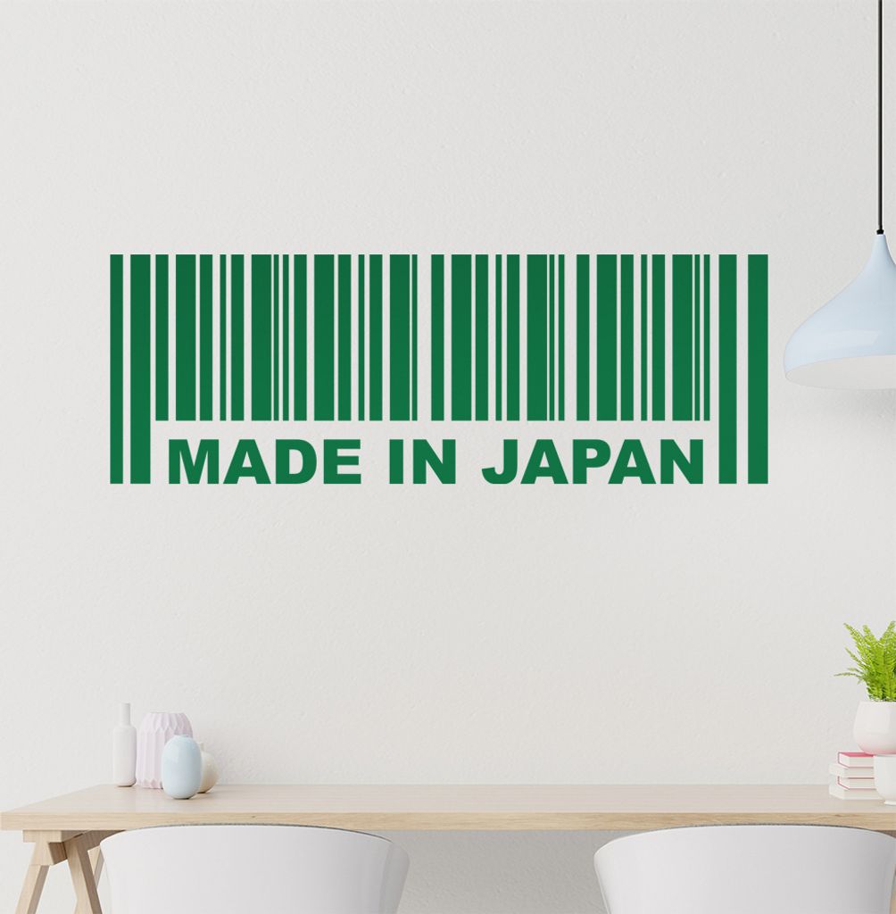 Japan Wandtattoo in 6 Größen - Wandaufkleber Wall Sticker - Dekoration, Küche, Wohnzimmer, Schlafzimmer, Badezimmer