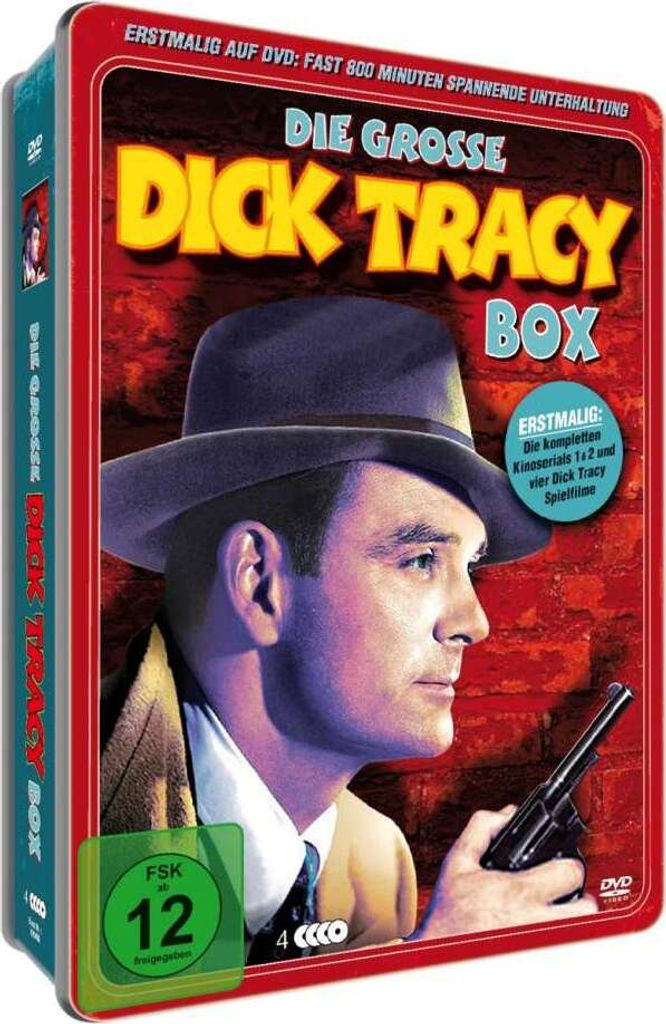 Dick Tracy-Deluxe-Metallbox (4 DVDS)