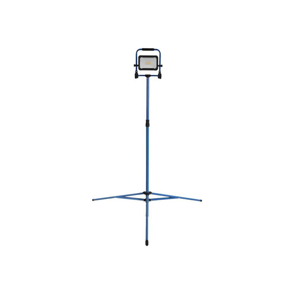 Support de Sol pour Éclairage de Travail - Idéal pour 2 Spots LED Ansmann
