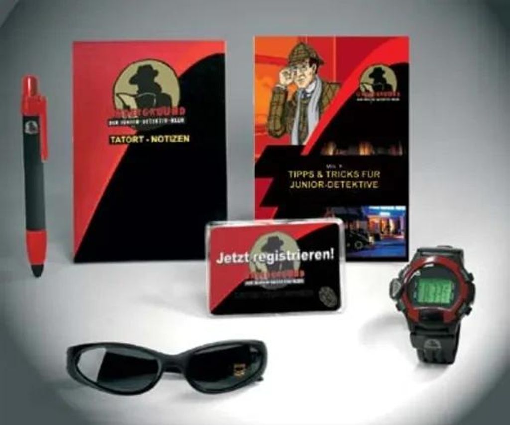 Underground LCD-Uhr & Sonnen- brillen-Set