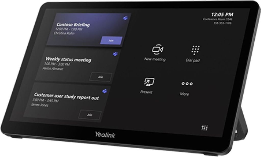 Yealink MTouch Plus, Kontroler, Czarny, Yealink, 29,5 cm Zdjęcie produktu 