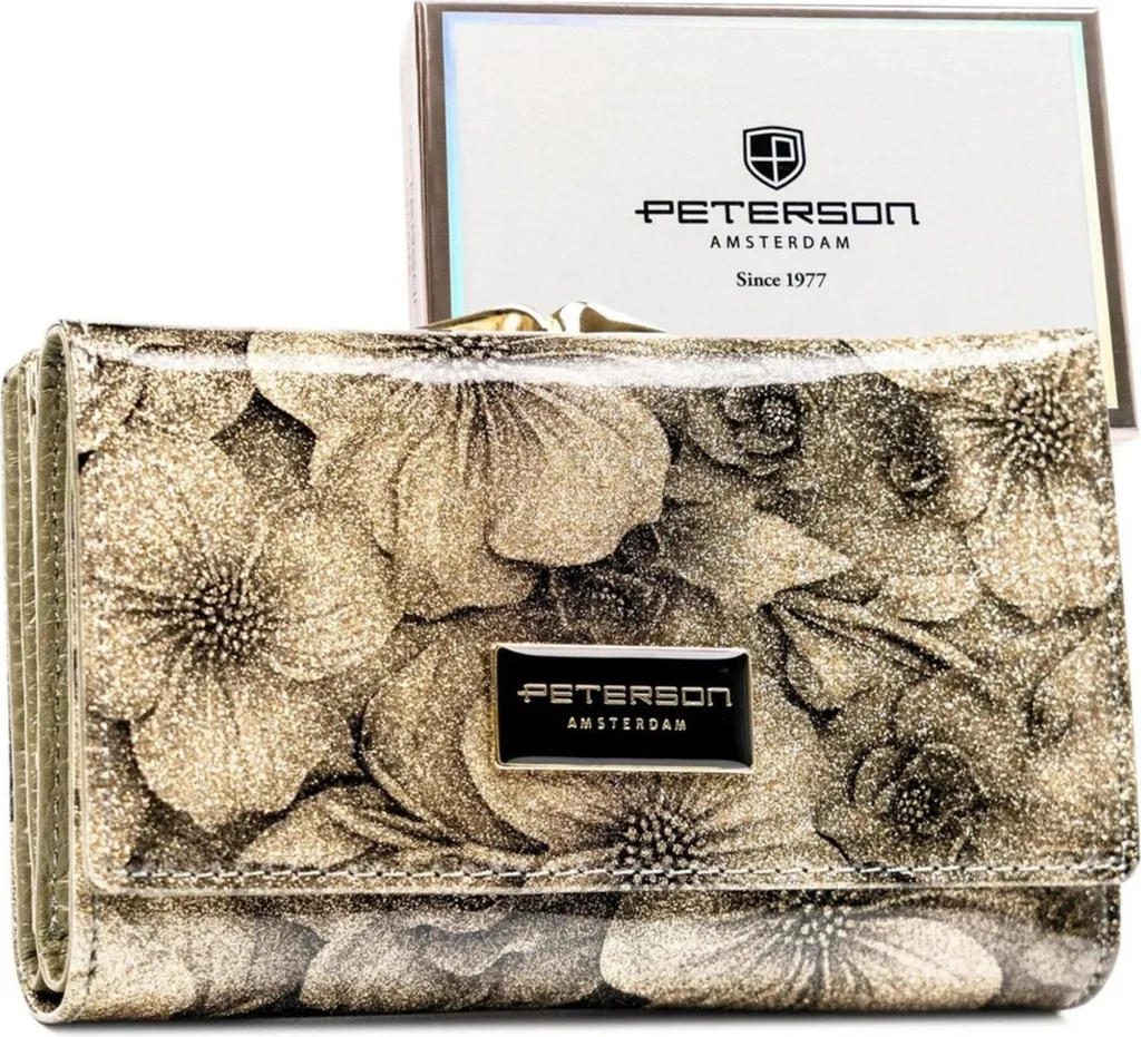 Petit portefeuille Peterson Greg57848 avec protection RFID intégrée