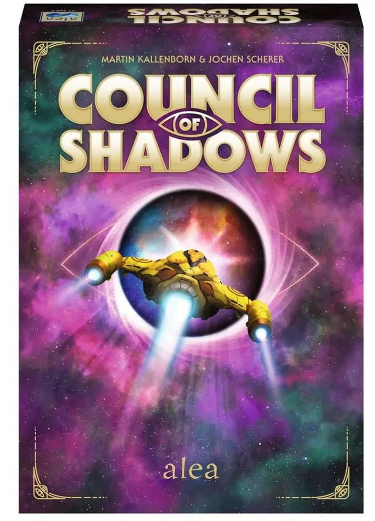 Jeu Council of Shadows pour des parties de stratégie spatiales immersives