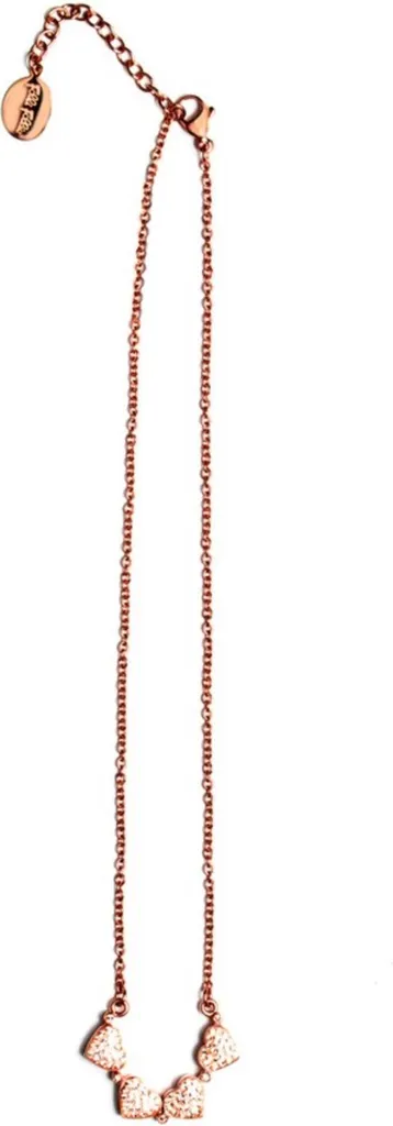 Collier élégant Folli Follie 3N0T013RS pour tenue de soirée et bureau