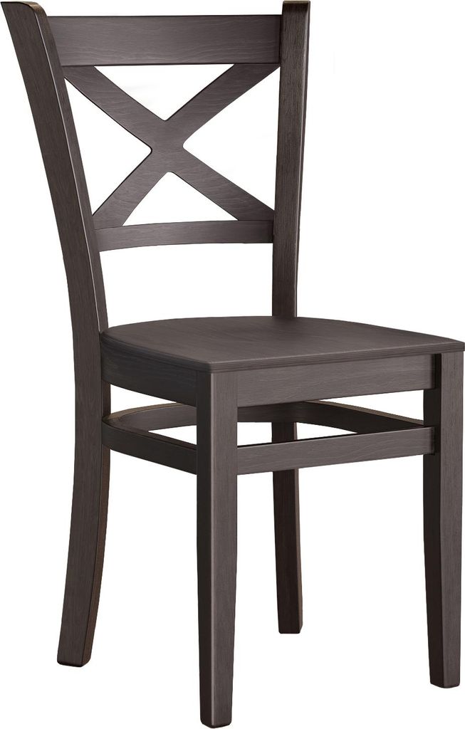 2er-Set VALENTINO | Bistrostuhl | Wenge | Holz | Gastrostühle, Bistro Stuhl