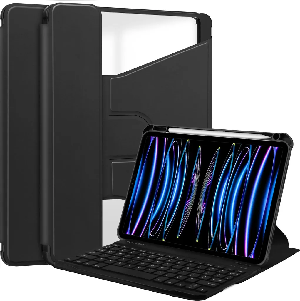 Custodia iPad Pro 11 2024 Tastiera Bluetooth - Acrilico Alta Resistenza