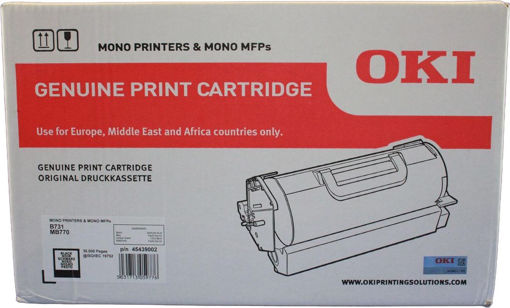 Original Toner für OKI MB760/MB7607/MB770 schwarz HC