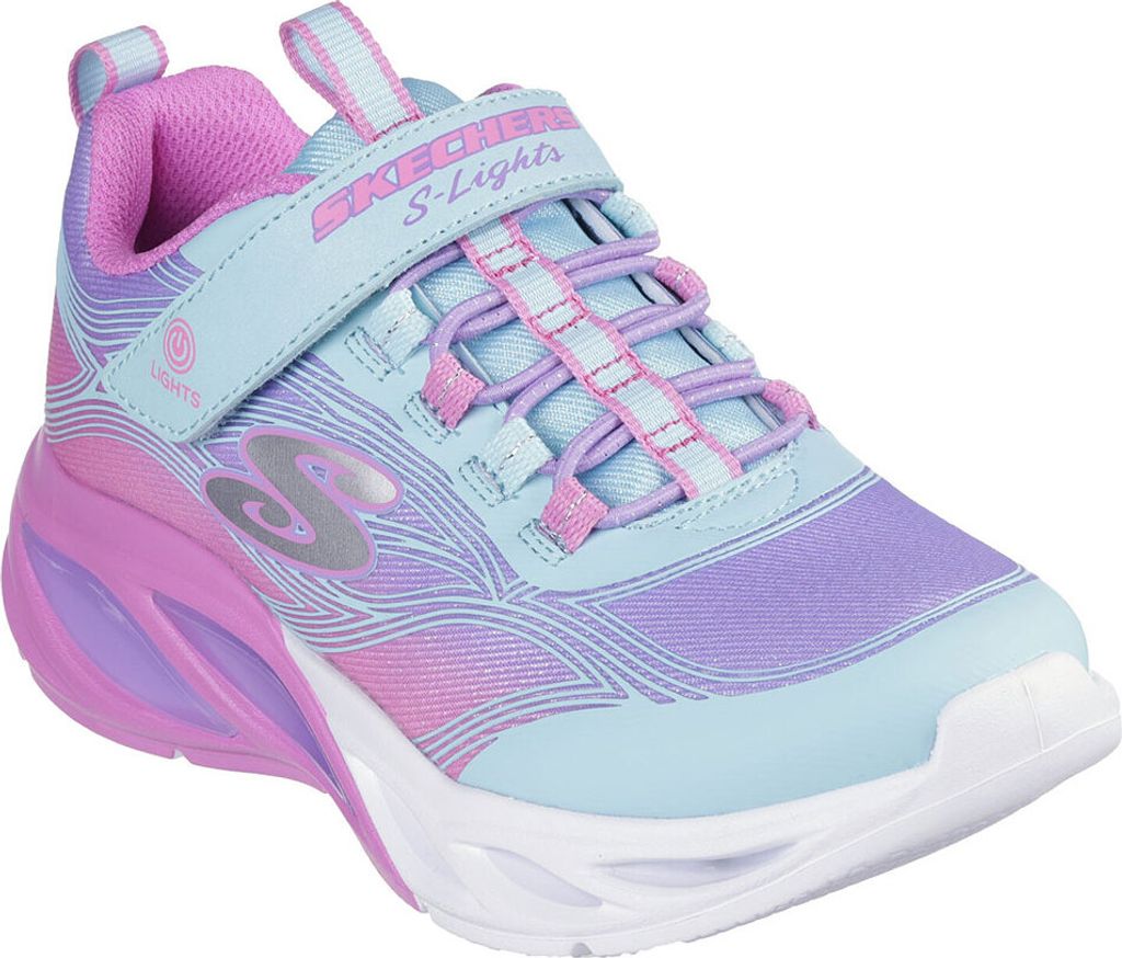 Skechers S-Lights: Cosmic Glow Sneaker Kinder Mädchen türkis pink 27,5