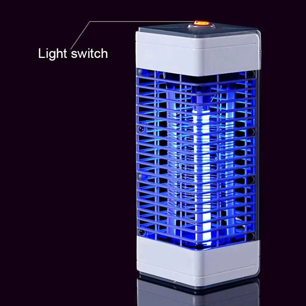 Lampe électrique tueuse d'insectes pour la maison et terrasse 220V LED