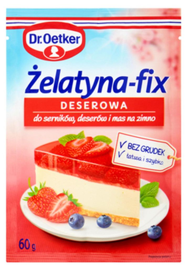 Dr. Oetker Gelatina per dessert 60 g Immagine del prodotto 