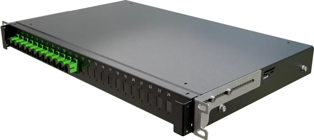 Solution de Câblage Optique 1U : Évitez les Pertes de Signal 24 LC/PC