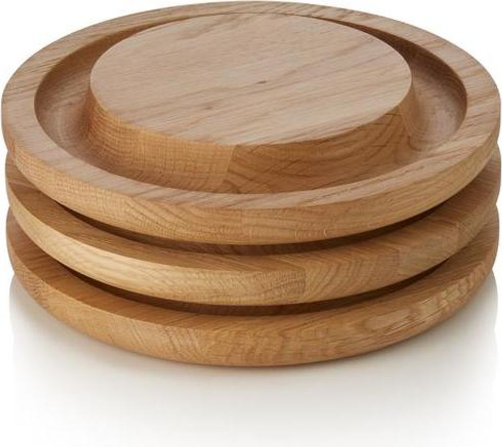 Buffetbrett PURE, Ø 20,5 cm, Höhe 3 cm, Holz