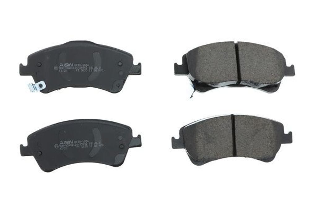 AISIN Bremsbeläge Satz Vorne Bremsklötze für TOYOTA AURIS (NRE15, ZZE15, ADE15, ZRE15, NDE15) BPTO-1034