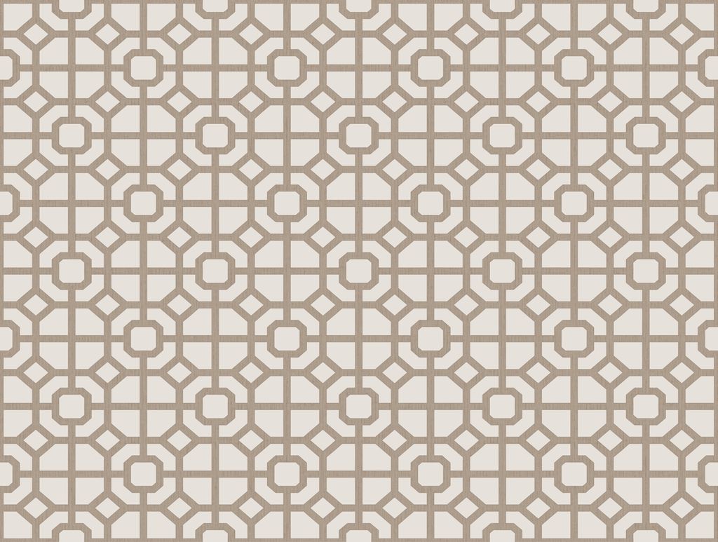 Sanders & Sanders Tapete geometrisches Motiv Beigebraun 53 cm x 10 m
