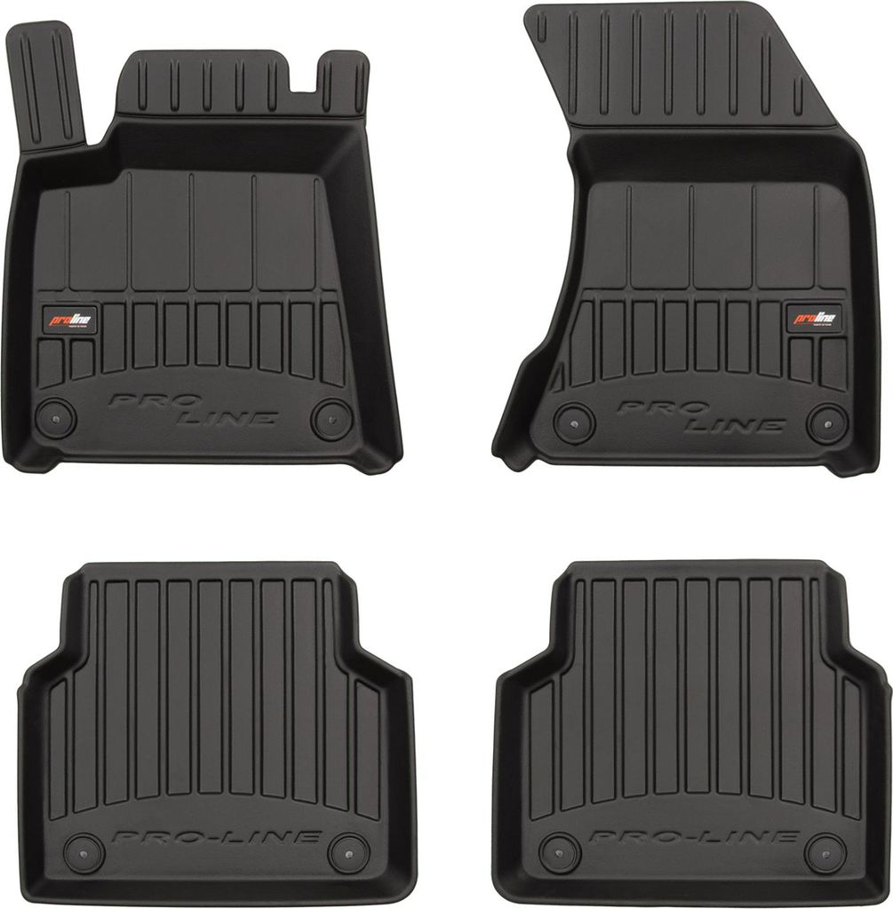 FROGUM Gummimatten Autofussmatten für Audi A8 D4 2009-2017