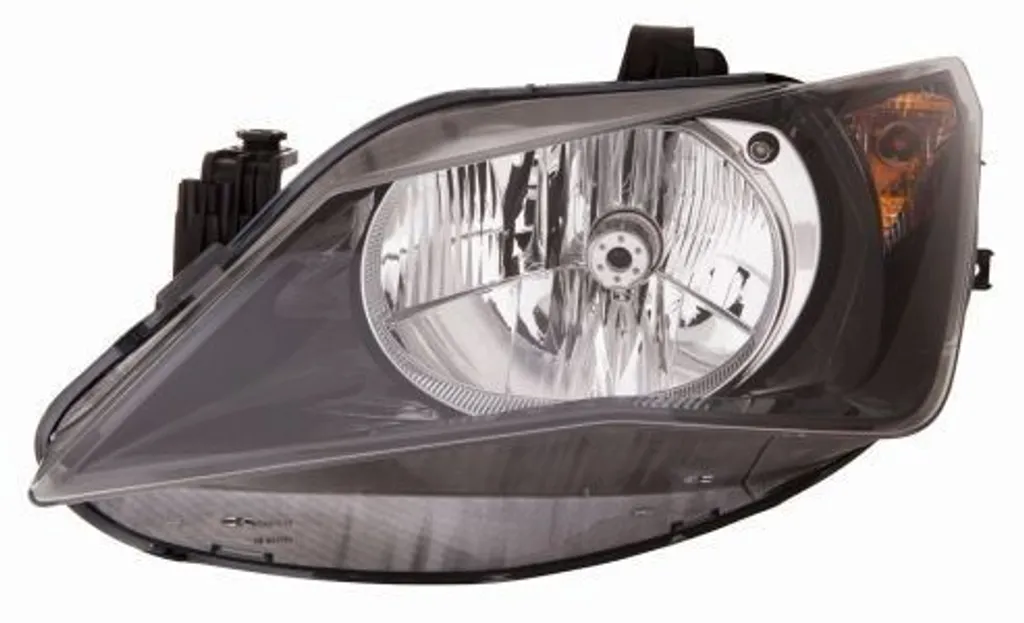 Faro Anteriore ABAKUS per Seat Ibiza 6J 6P - Sinistro Nero 6J1941021E