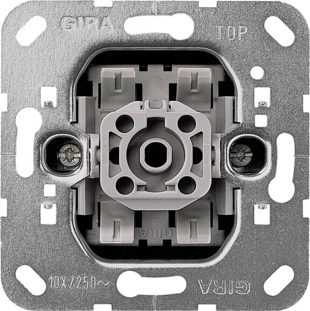 Interrupteur croisé Gira 310535 - Commande d'éclairage System 55 Blanc - 2