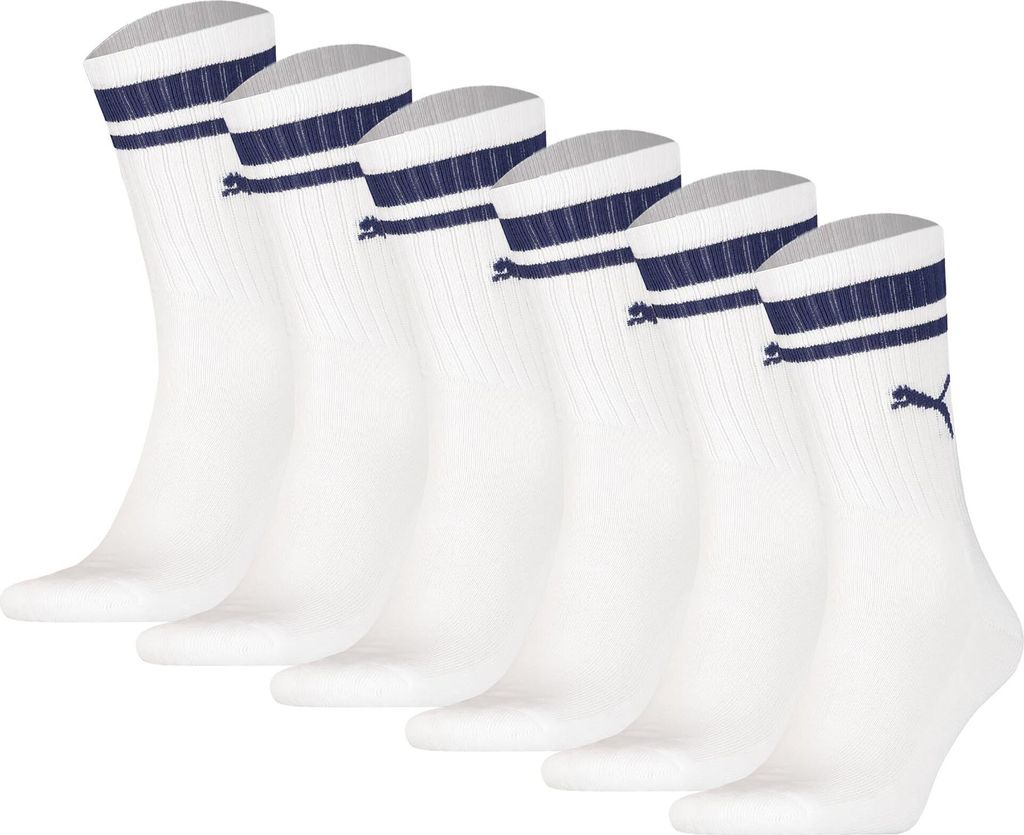 PUMA Uni Sport-Socken, 6er Pack - Crew Heritage, Tennis, Produktbild 