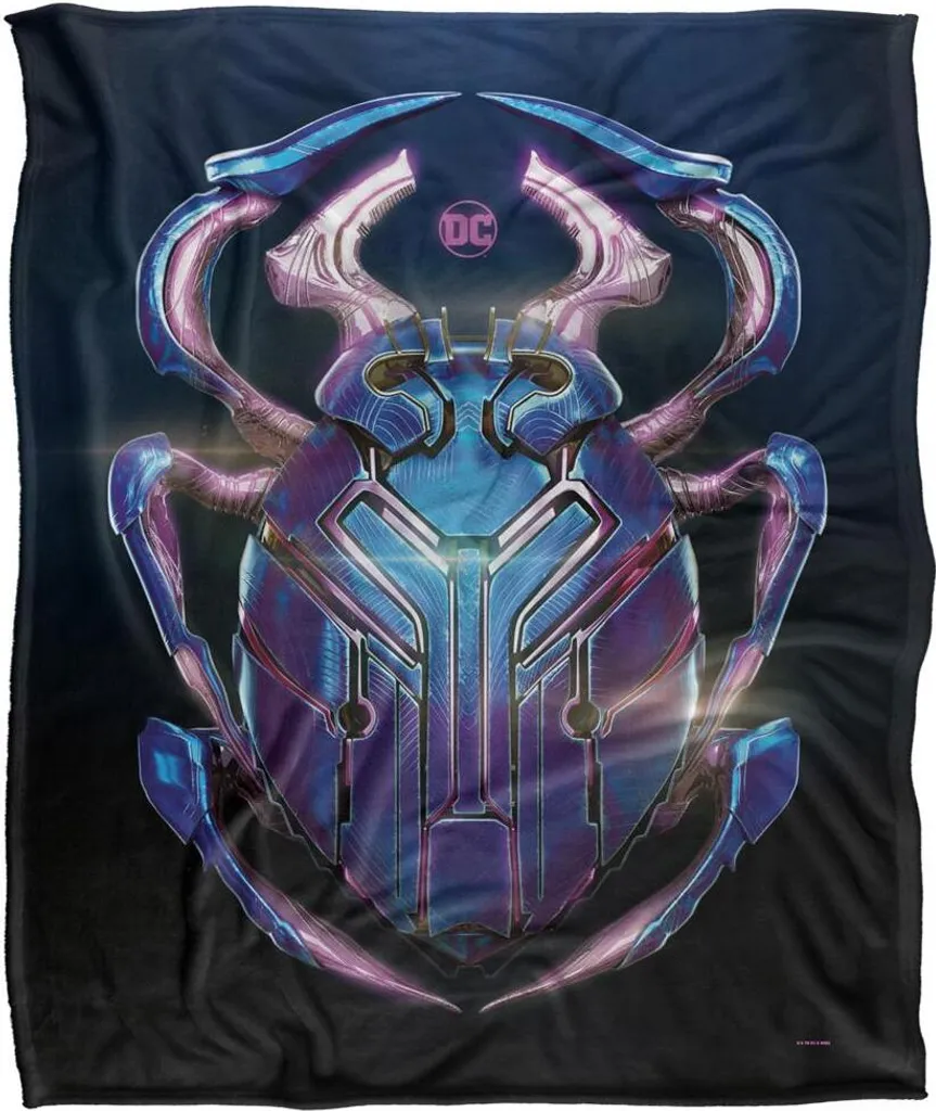 Couverture Plaid Blue Beetle TV19002 pour Soirées Cinéma et Détente