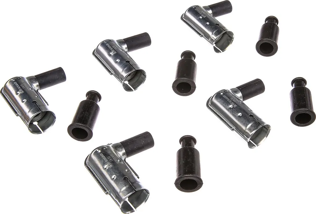Lot de 5 bougies d'allumage BERU 1000 ohms coudées spécial eau