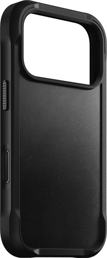 Nomad Rugged Leather Case iPhone 17 Pro Noir Horween Image du produit 