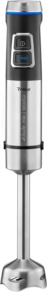 Trisa 6711 7512 Mixeur plongeant 1200 W en acier inoxydable noir