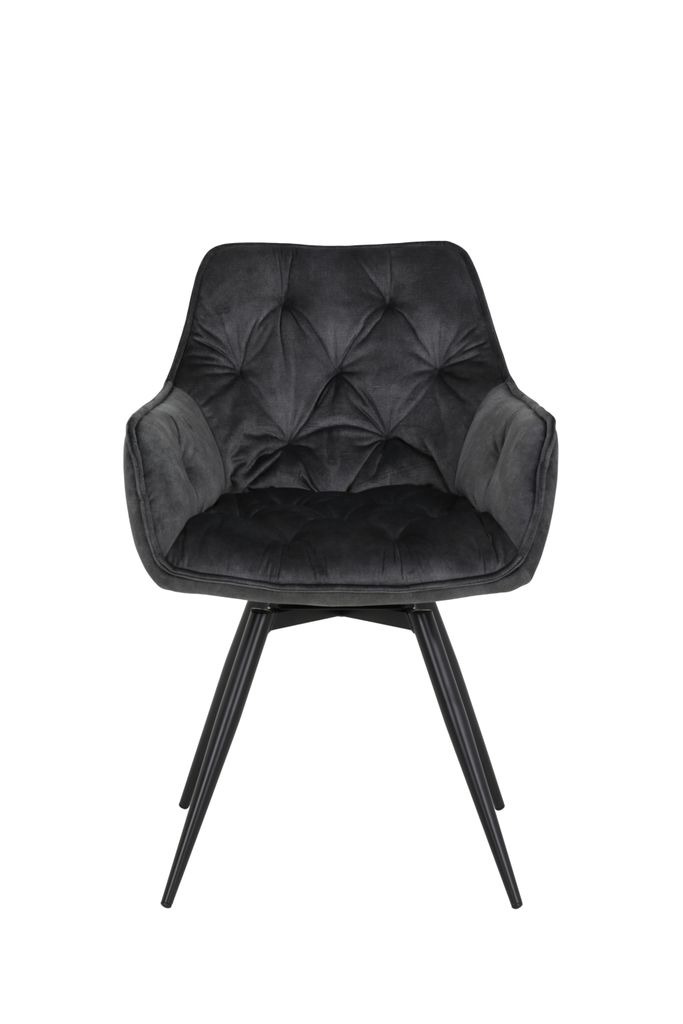 Esszimmerstuhl/Sessel Florentina - Samtvelour Vintage Produktbild 2