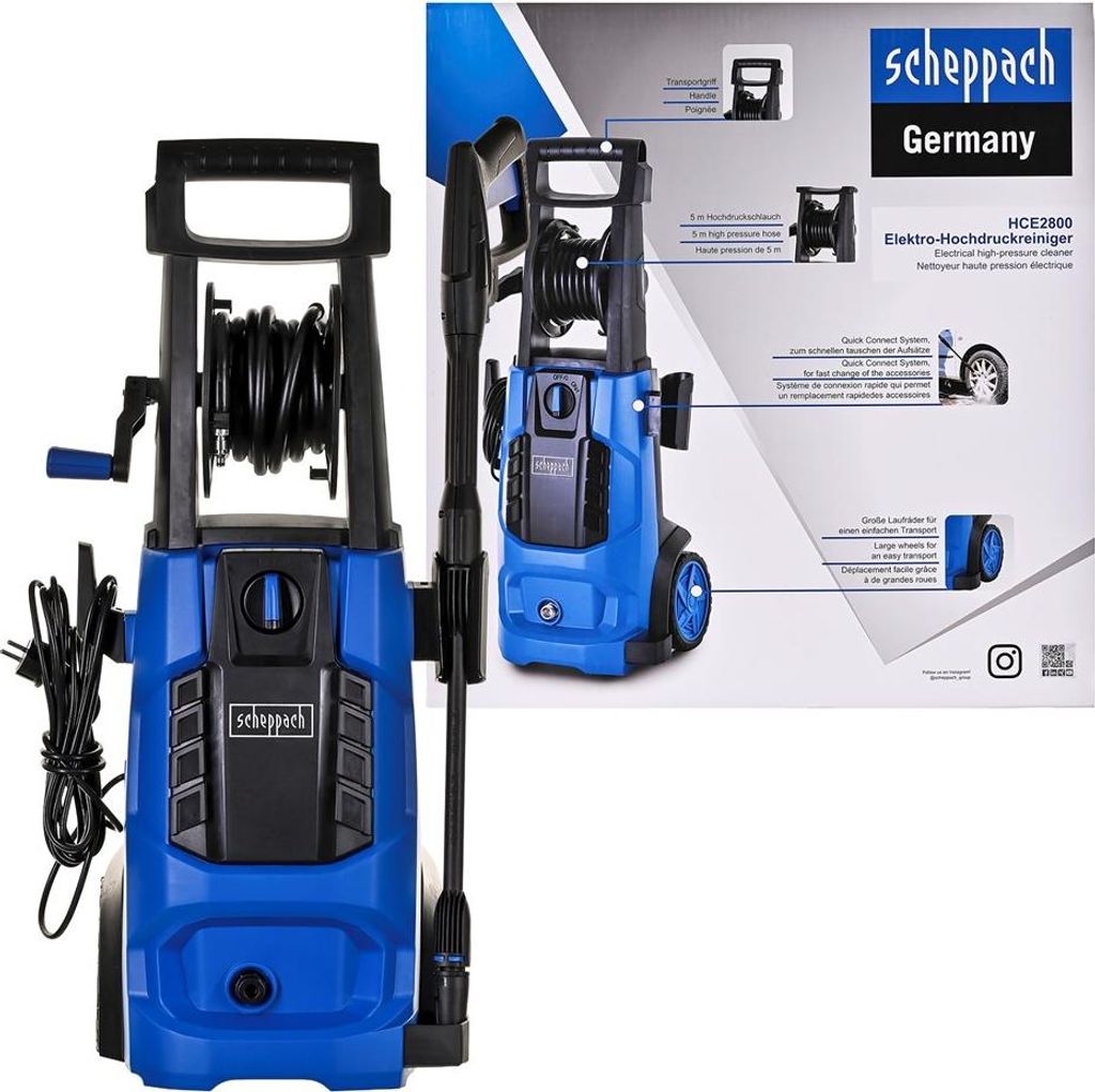 Vysokotlakový čistič Scheppach HCE2800 Obrázok produktu 