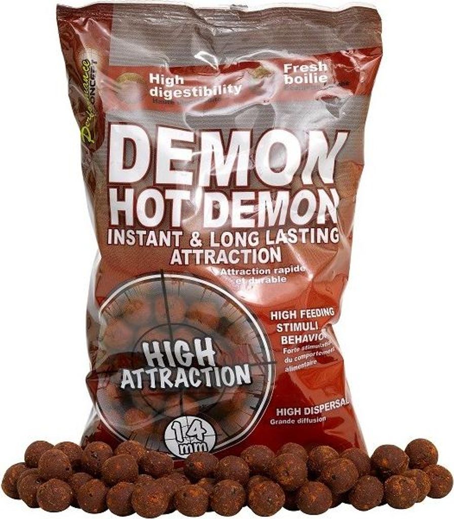 Starbaits Boilie Hot Demon 800g 20mm Zdjęcie produktu 