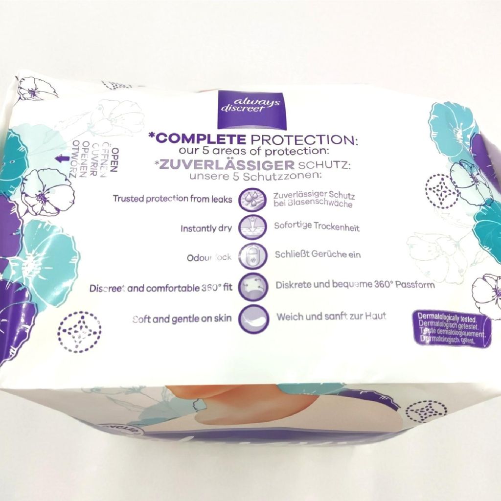 Always Discreet damskie majtki chłonne Normal 5 Drops Zdjęcie produktu 