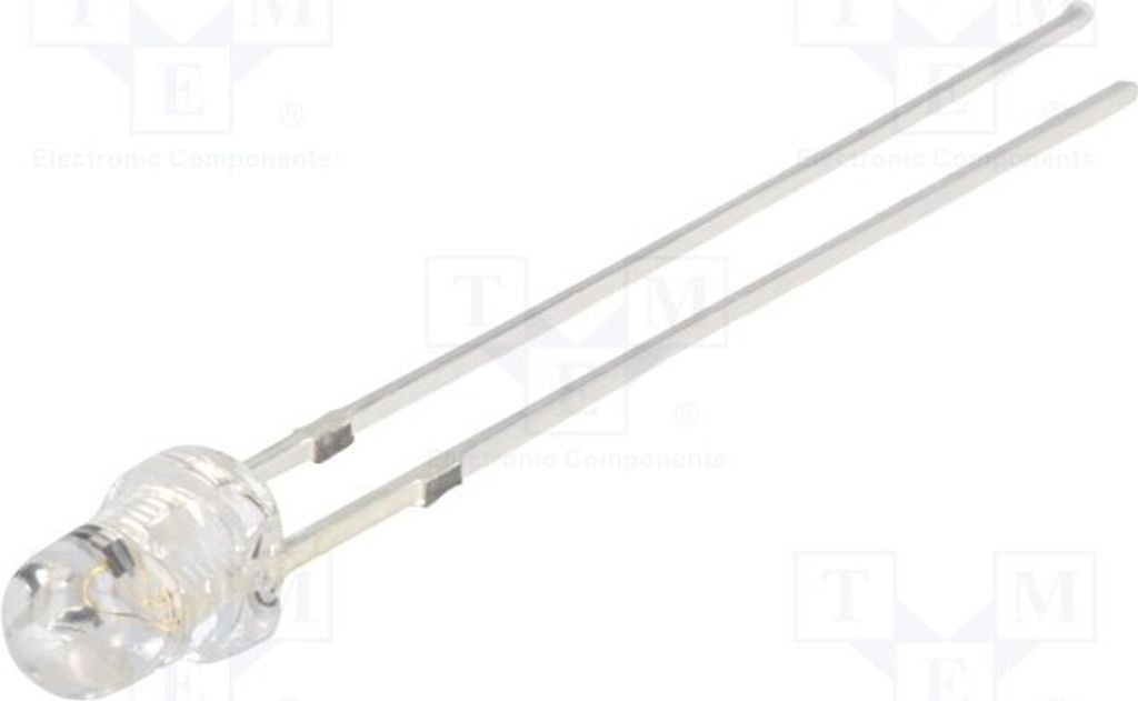 2x LED 5800÷7000mcd 3÷4,5V 20mA grün 30° 3mm Linse: transparent OSG3DS3131A Speci
