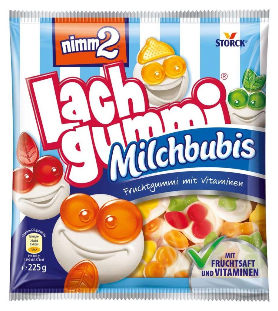 Storck nimm2 Lachgummi Milchbubis 180g Obrázek produktu 