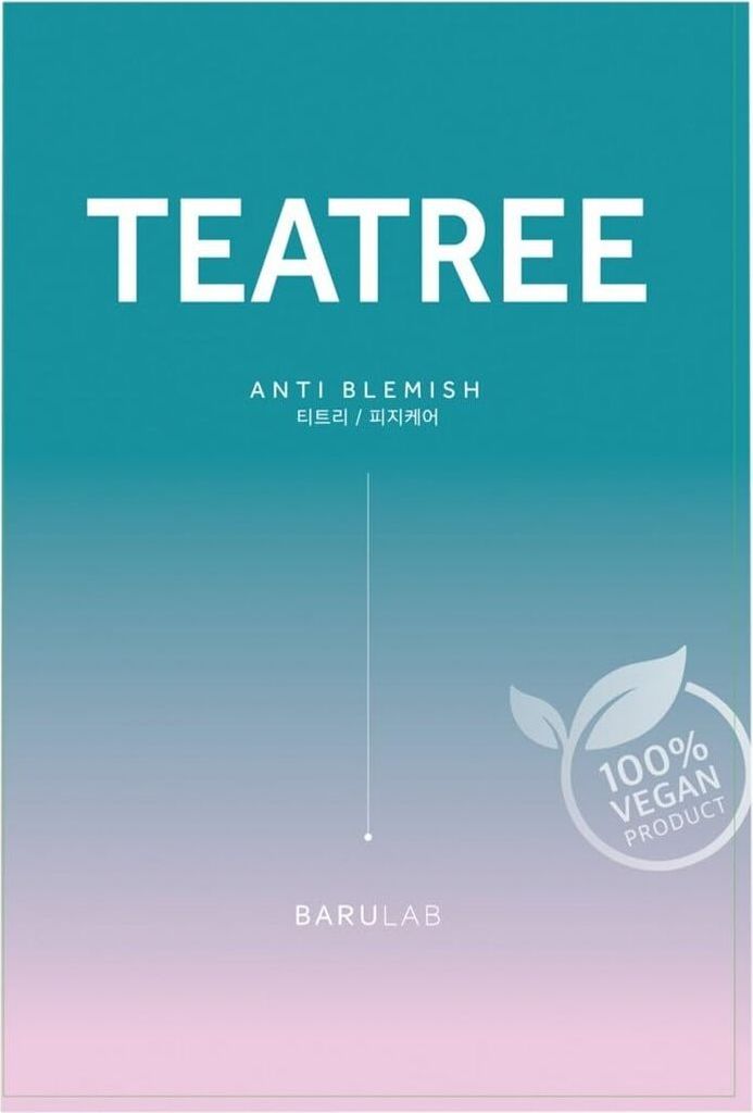 Barulab The Clean Vegan Mask Anti Blemish Tea Tree 23g Produktbild 
