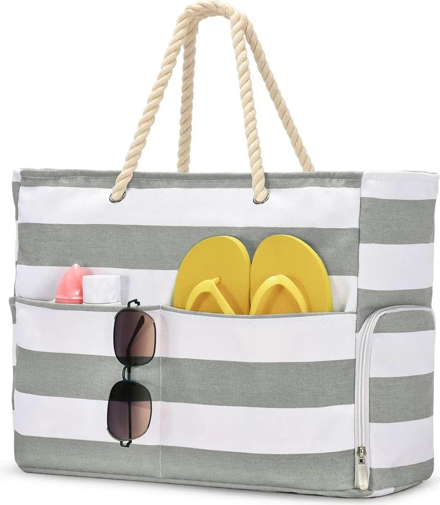 Oscaurt Borsa Nuoto e Spiaggia Impermeabile XXL con Base Scarpe