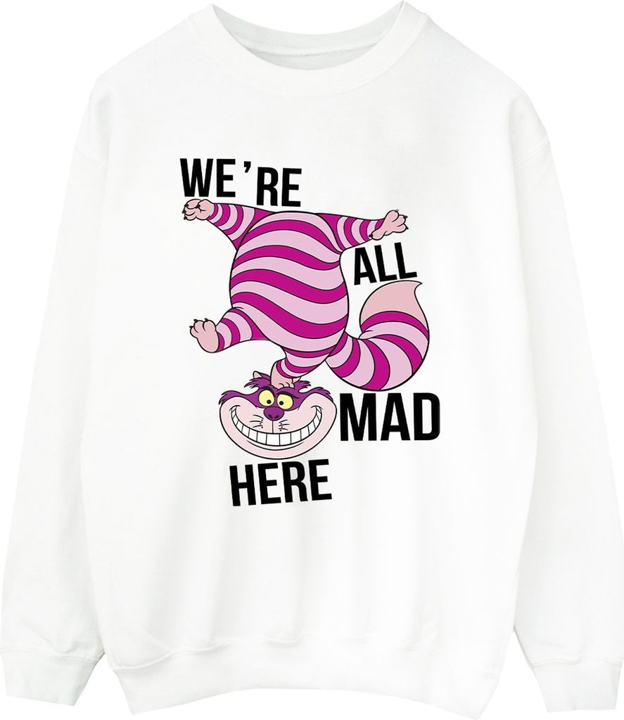 Disney - "Alice In Wonderland All Mad Here" Sweatshirt für Produktbild 