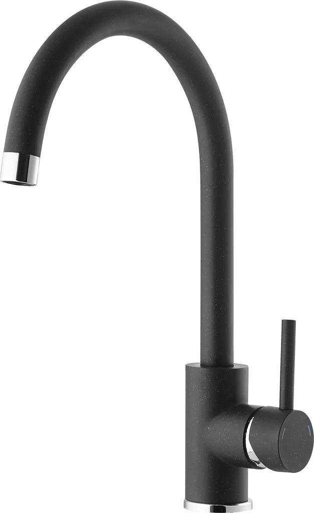 Miscelatore Alveus Roxa G91 Carbon Black Monocomando per Cucina Moderna