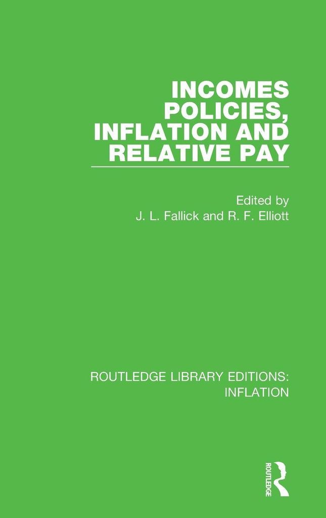 Incomes Policies, Inflation and Relative Pay