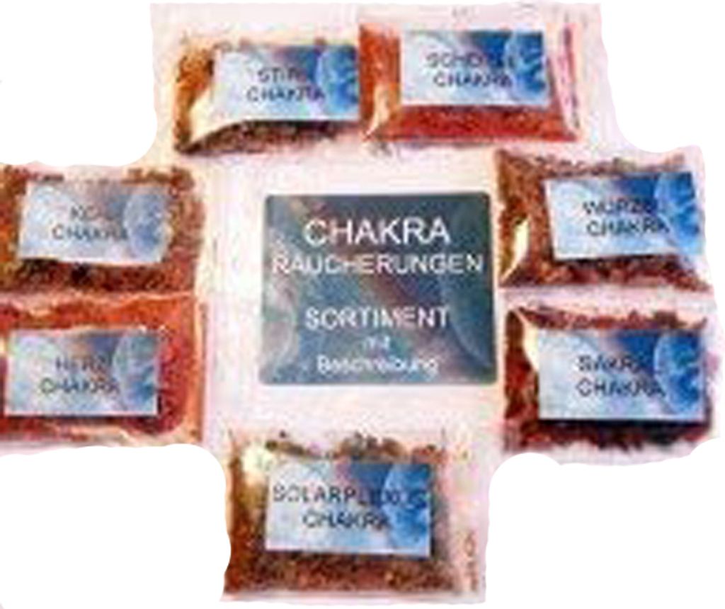 Räucherwerk; Chakraräucherungen mit Sieben Räucherproben