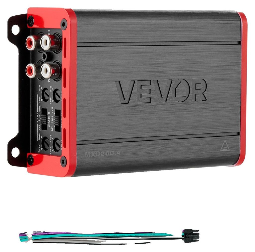 Amplificateur automobile VEVOR 4 canaux, amplificateur de Image du produit 