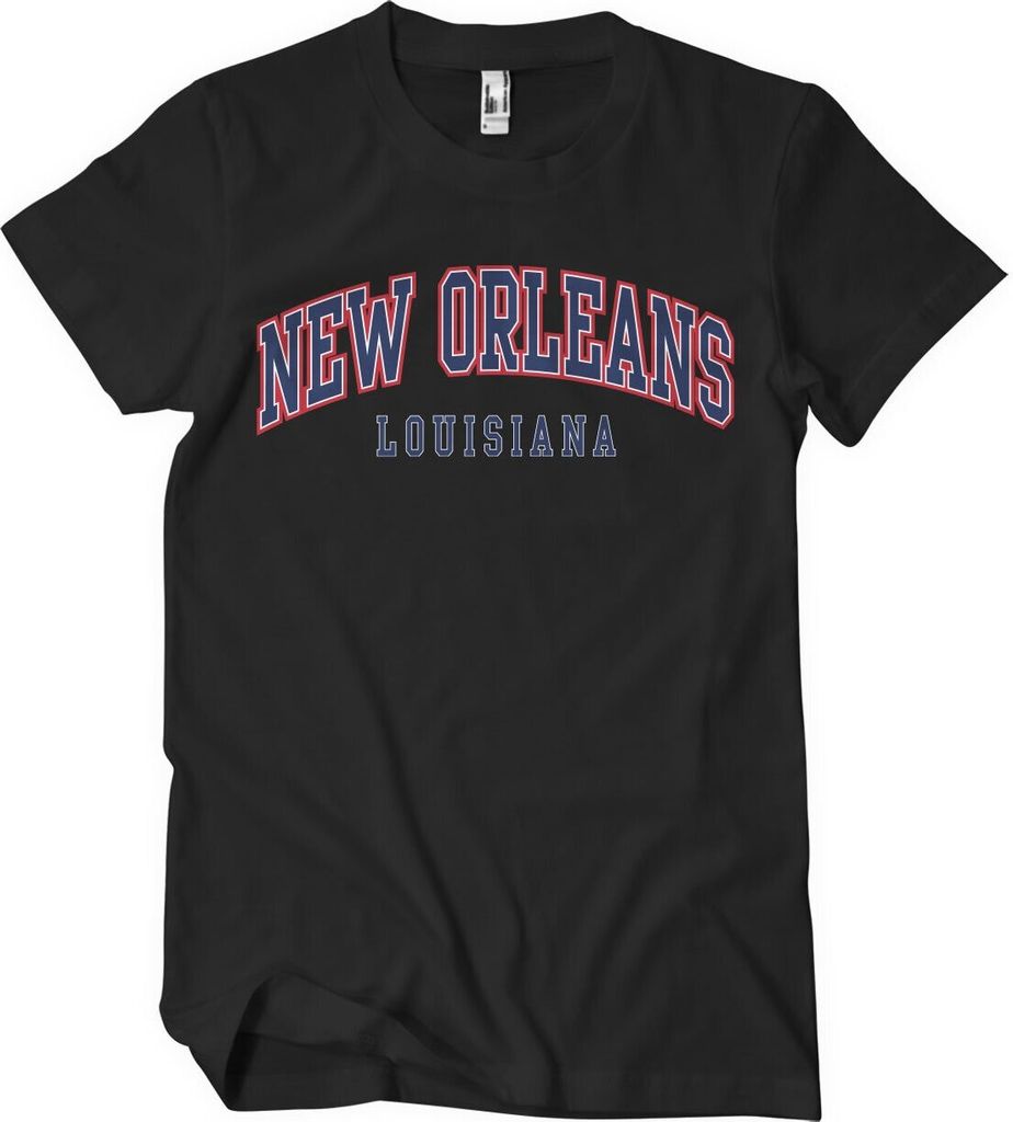 New Orleans - Louisiana T-Shirt - XX-Large - Black