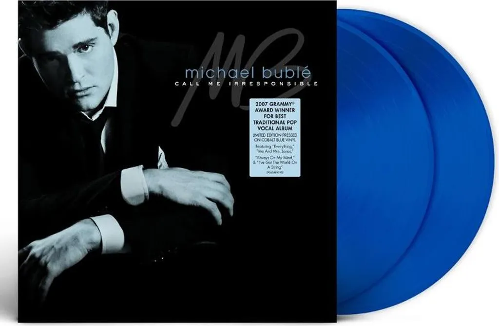Michael Bublé Call Me Irresponsible Vinyle Bleu Cobalt Édition Limitée - 2