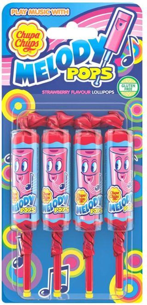 Chupa Chups Melody Pop 4er 60g