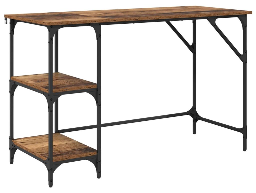 Schreibtisch Altholz 120 x 50 x 75 cm Holzwerkstoff