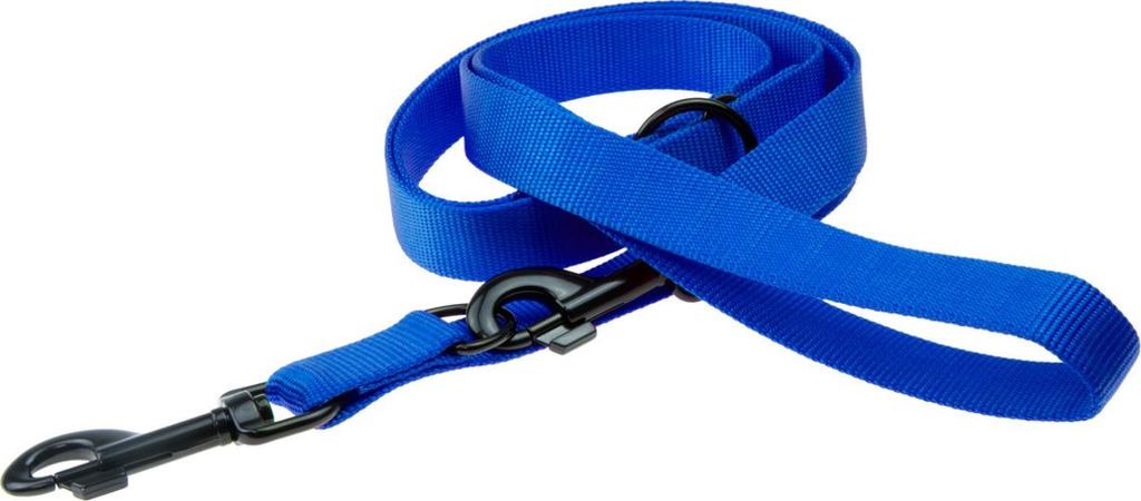 Karlie Art Sportiv Plus Führleine - Hundeleinen - L/XL - Nylon - Blau - 200x2,5 cm