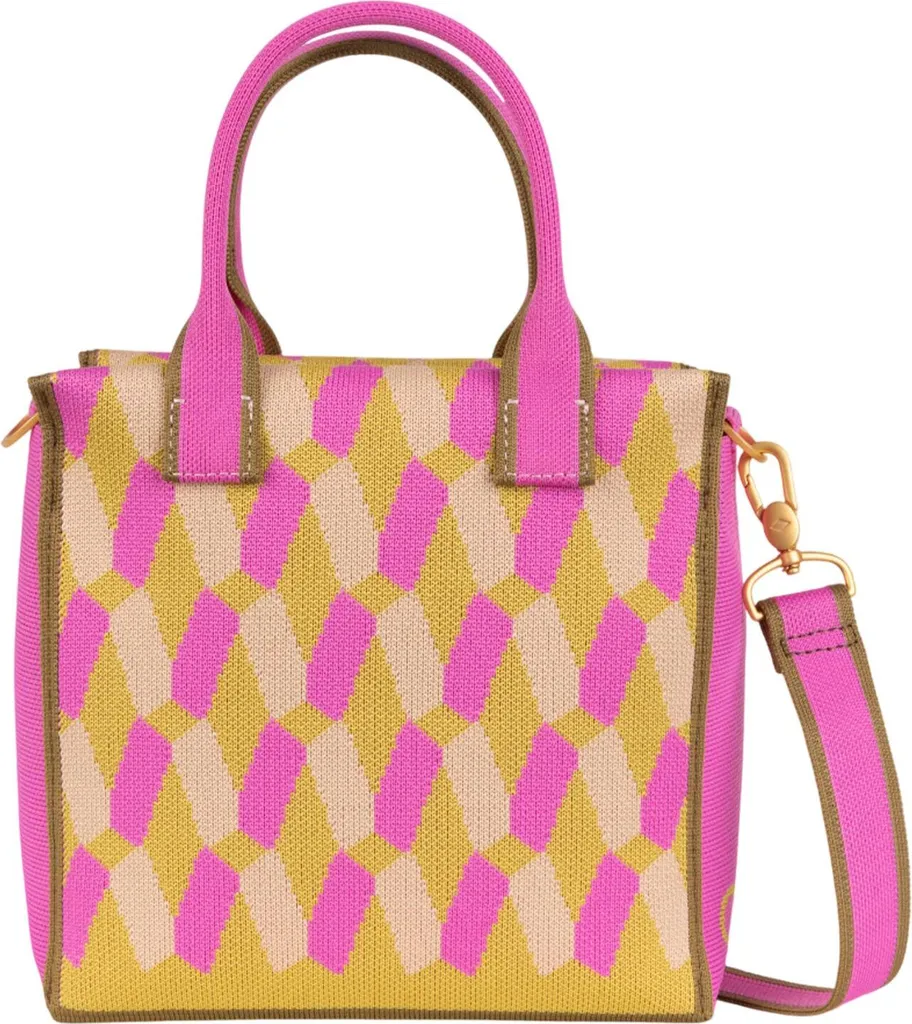 Oilily Stiena Tote Antique Moss - Borsa in Tessuto Tecnico Riciclato