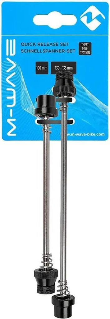Kit de fixation rapide M-Wave avant + arrière Al Image du produit 