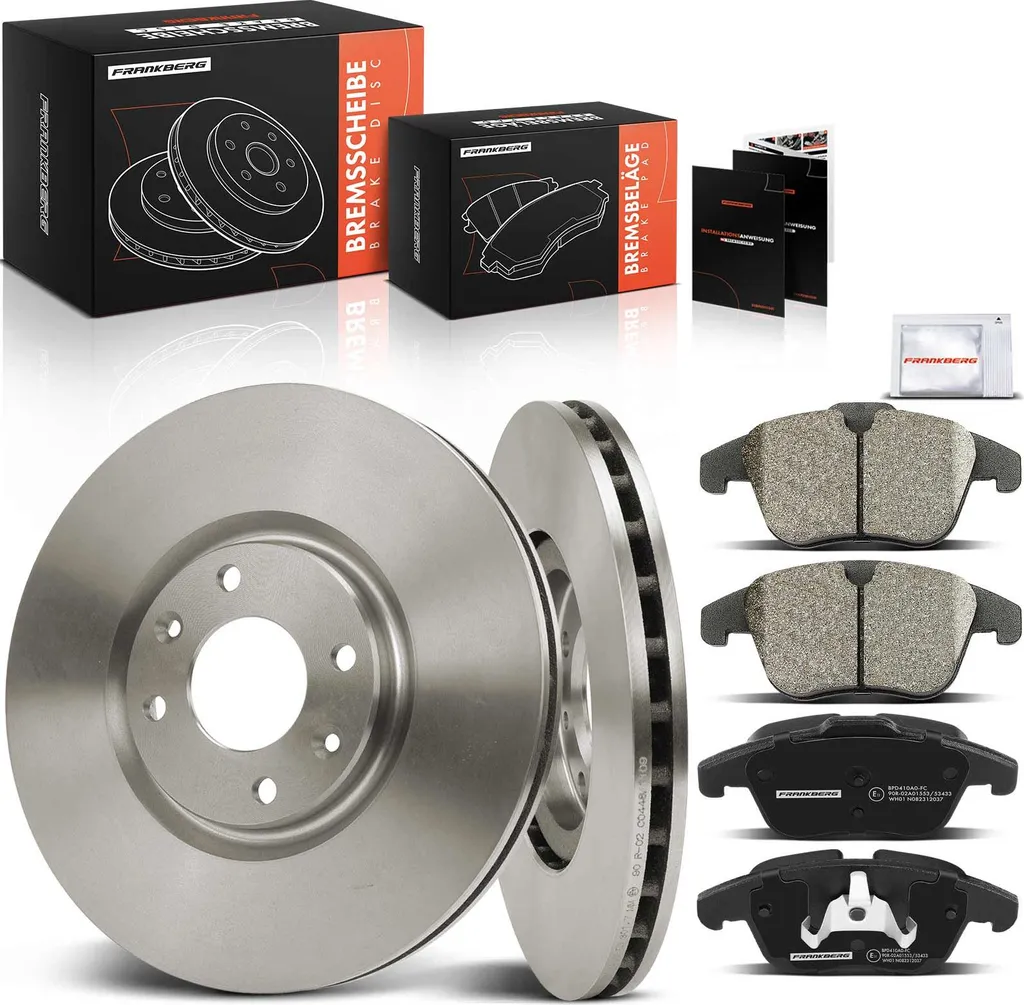 Kit frein avant anti-vibration pour Citroën C4 I II et DS4 d'origine