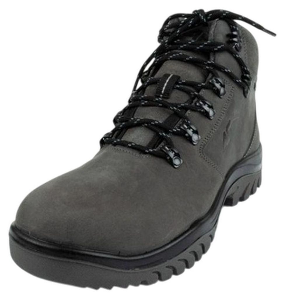 4F - Herren Wanderschuhe "OBMH258", Leder PP6404 (42 EU) (Grau)