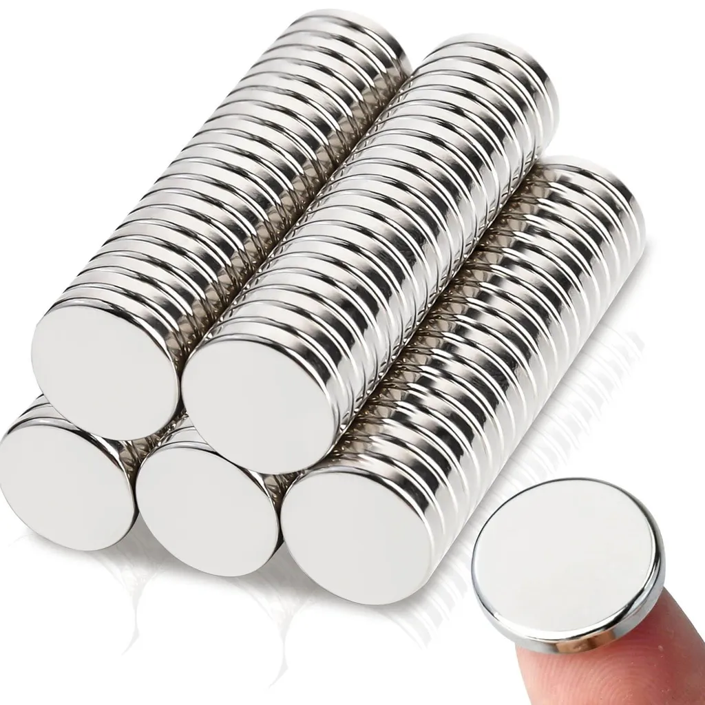 Aimants de Réfrigérateur et Tableau Blanc - Lot de 100 Néodyme 10x3mm