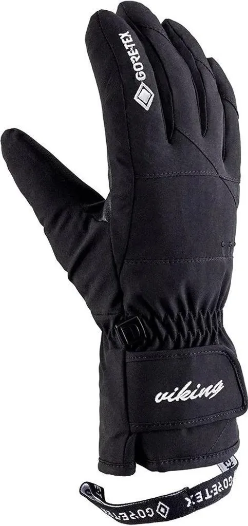 Gants Femme Viking Sherpa Gtx Noir 5 avec Isolation Sherpa et Gore-Tex